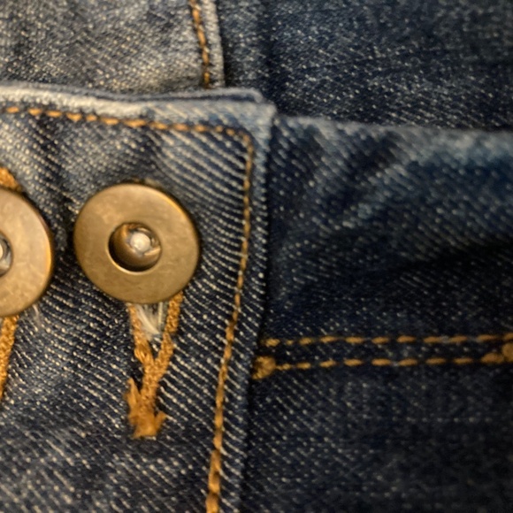 SOFT! Gently worn, straight-leg, cuffed Randolph Duke SPIRITED Jeans! Size 12 - Picture 5 of 13